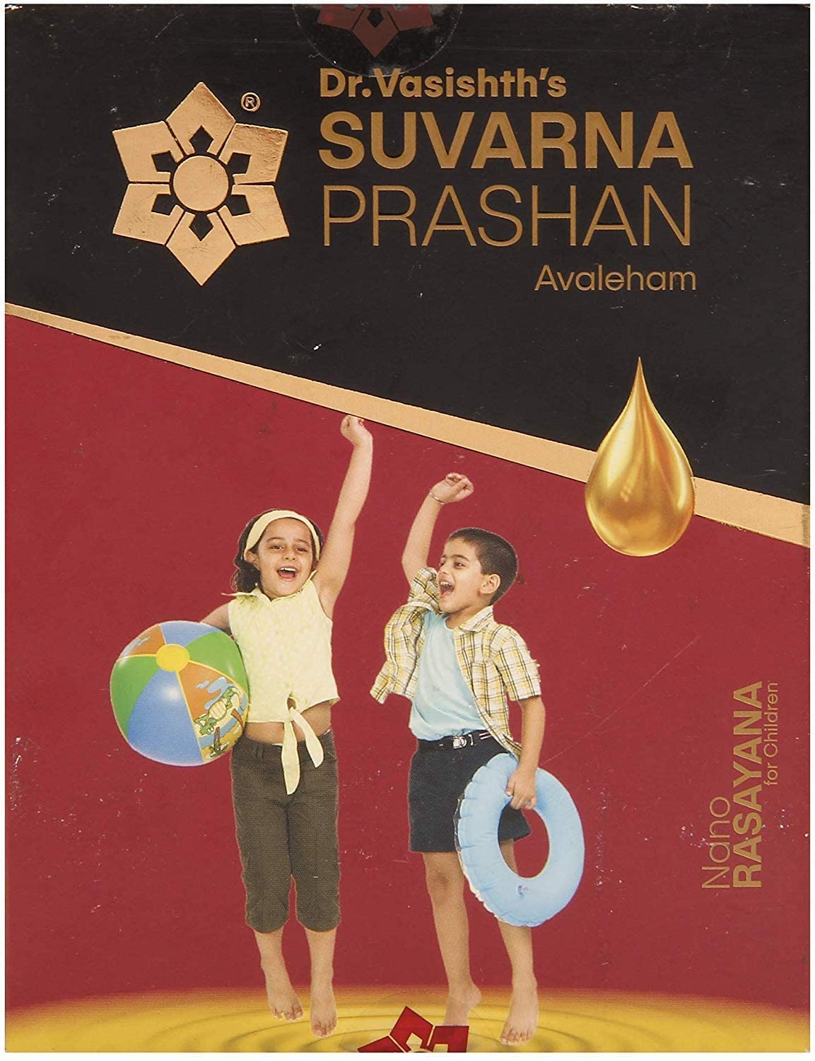 Dr.Vasishth’s SUVARNAPRASHAN Drops 15ml for Improve digestion, meta‐bolism