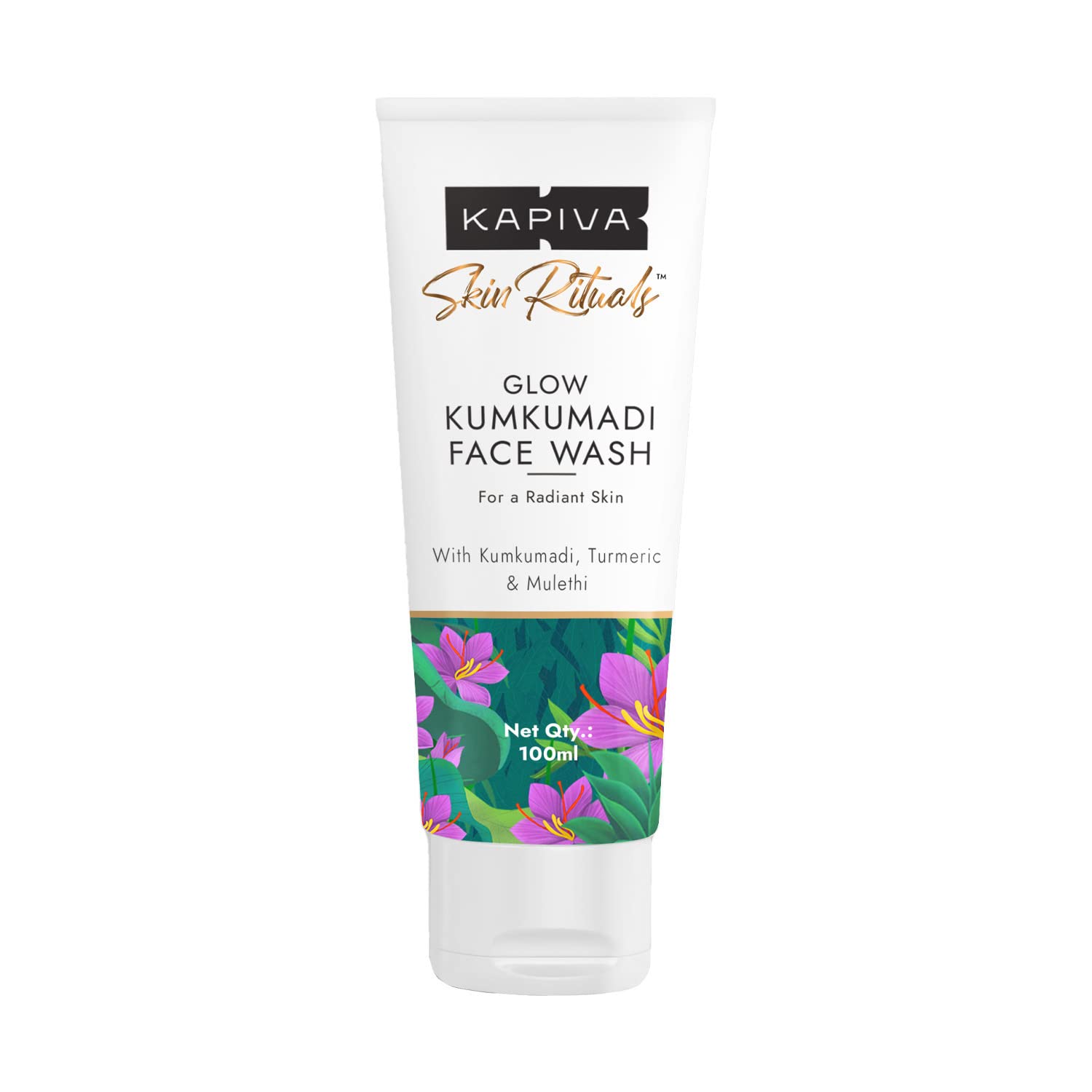 Kapiva Kumkumadi Glow Face Wash 100gm