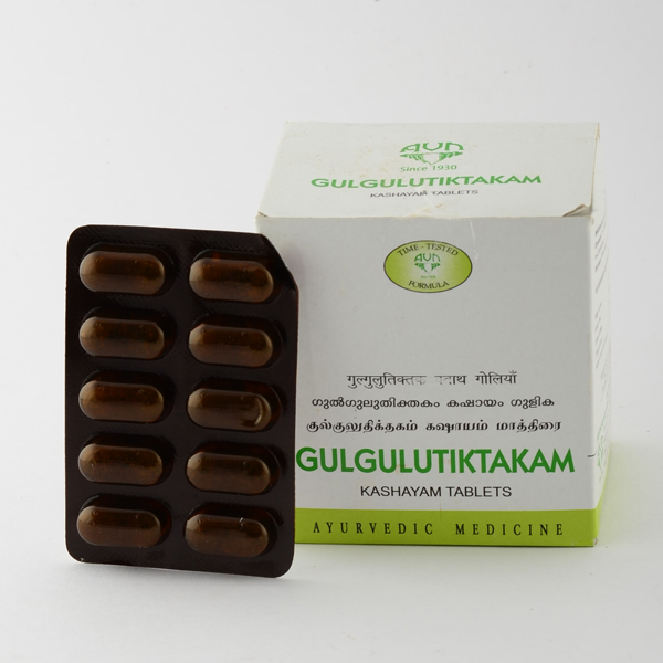 AVN AYURVEDA GULGULUTIKTAKAM KASHAYAM TABLETS – 120 NOS For Rheumatoid arthritis, gout