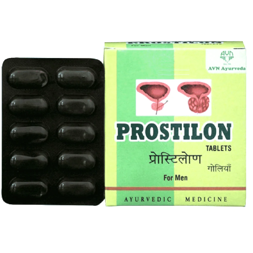 AVN Prostilon Tablets (100 Tablets) For Enlargement Of Prostate, Easy And Painless Urine Flow, Ease Pain