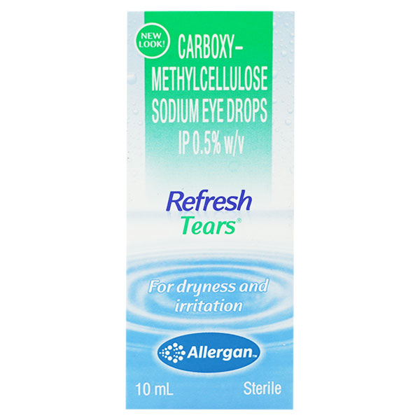 Refresh Tears Lubricant Eye Drops 10ml For Dry eyes, dryness and pain, infection