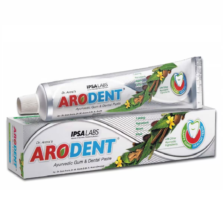 Arodent Ayurvedic Gum & Dental Paste 200gm Toothpaste For dental pains, gums and teeth