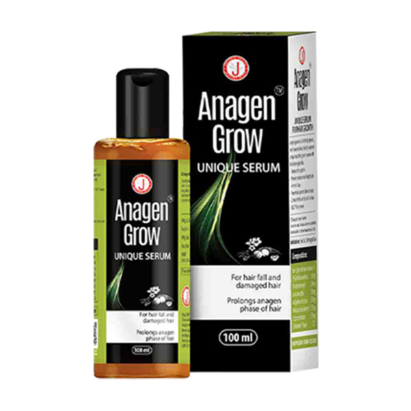 Anagen Grow Dr JRK’s Hair Serum 100ml , Ayurvedic Hair Serum for hair growth, damaged and dull hair