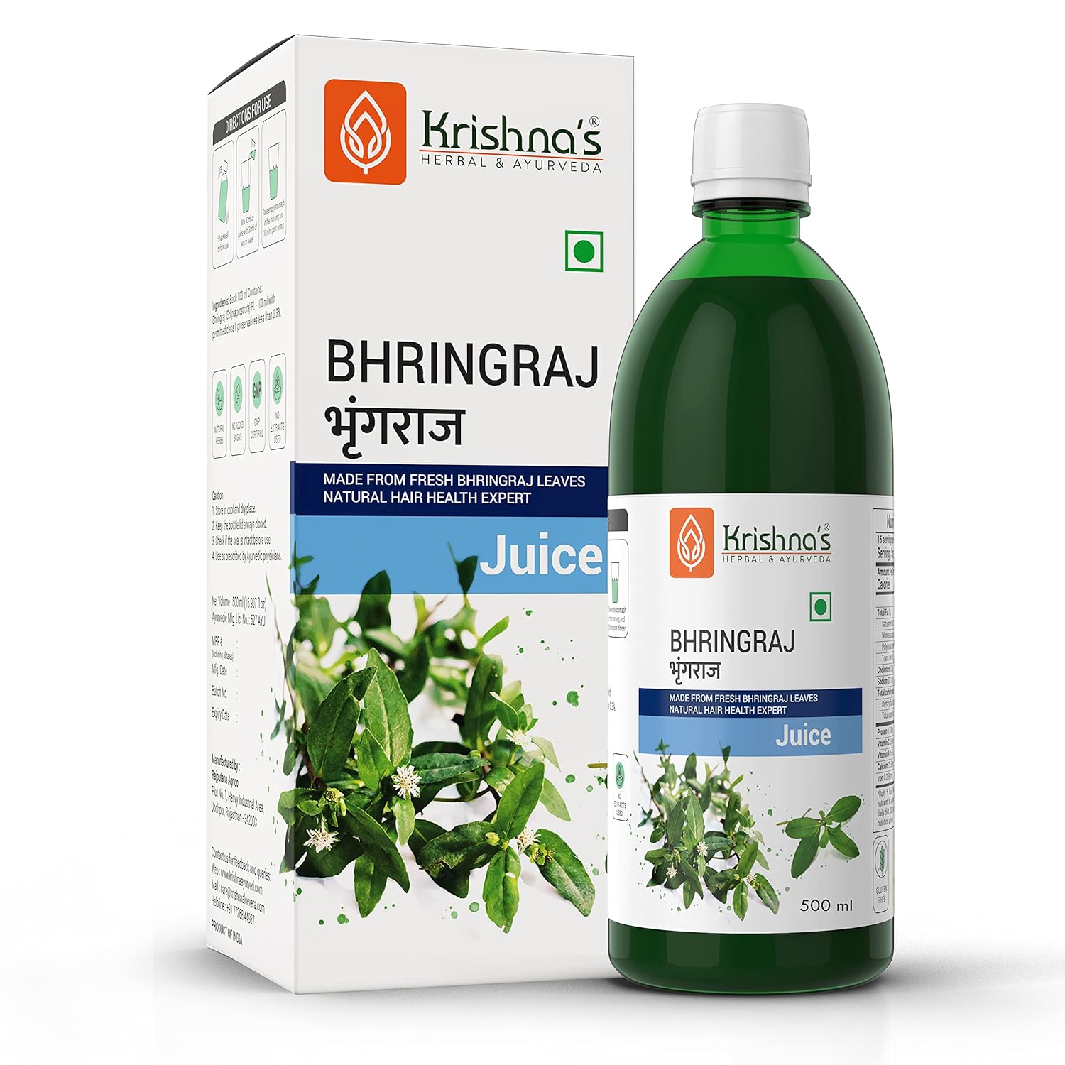 Krishna’s Bhringraj Juice – (500 ML)