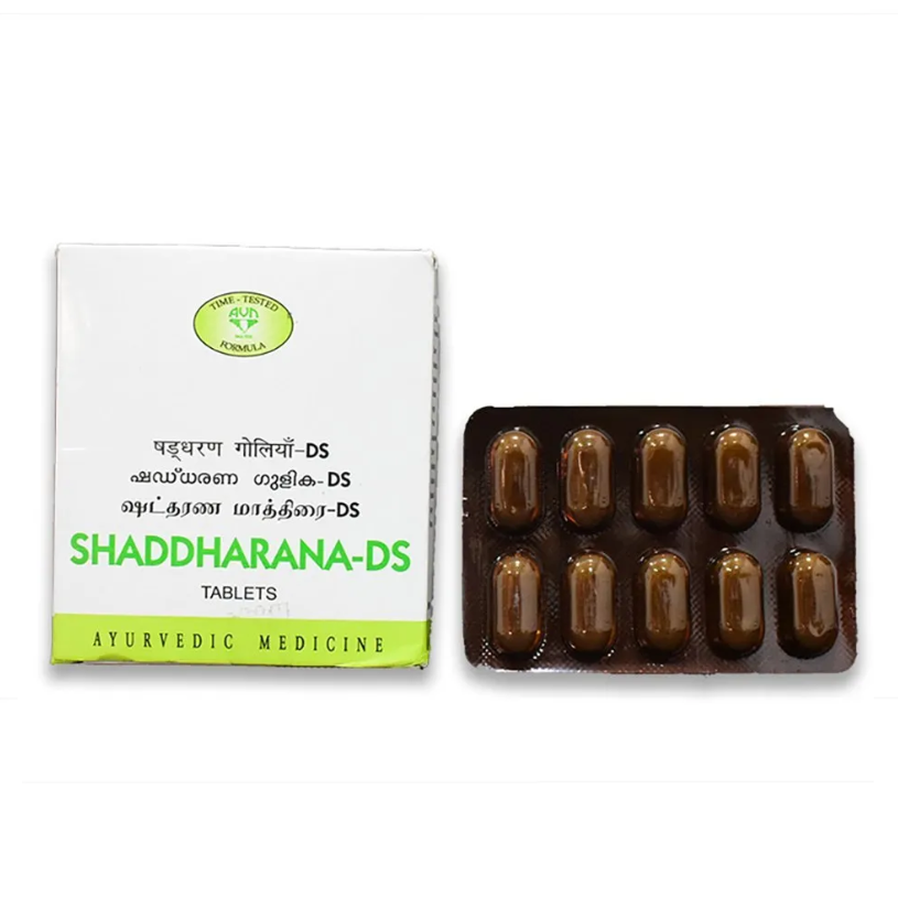 AVN Ayurveda Shaddharana DS Tablets- 120 Tablets For neuro-muscular diseases, digestion, thigh cramps