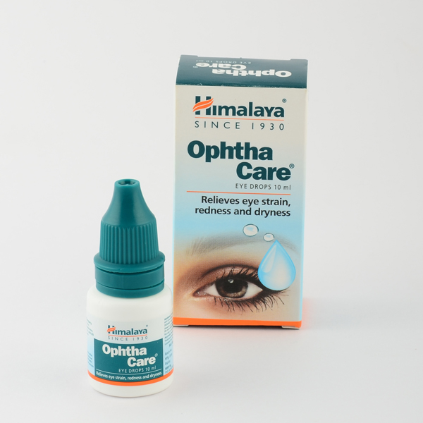 Himalayaa Ophthacare Eye Drops 10ml For dry eyes, eyestrain, swelling, redness and inflammation