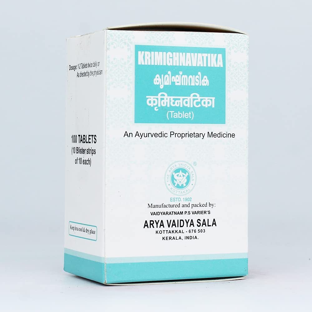 Kottakkal Ayurveda Krimighna Vatika-100 tablets