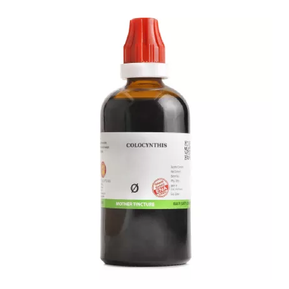 BJain Colocynthis 1X (Q) Mother Tincture (100ml) For Stiff Joints