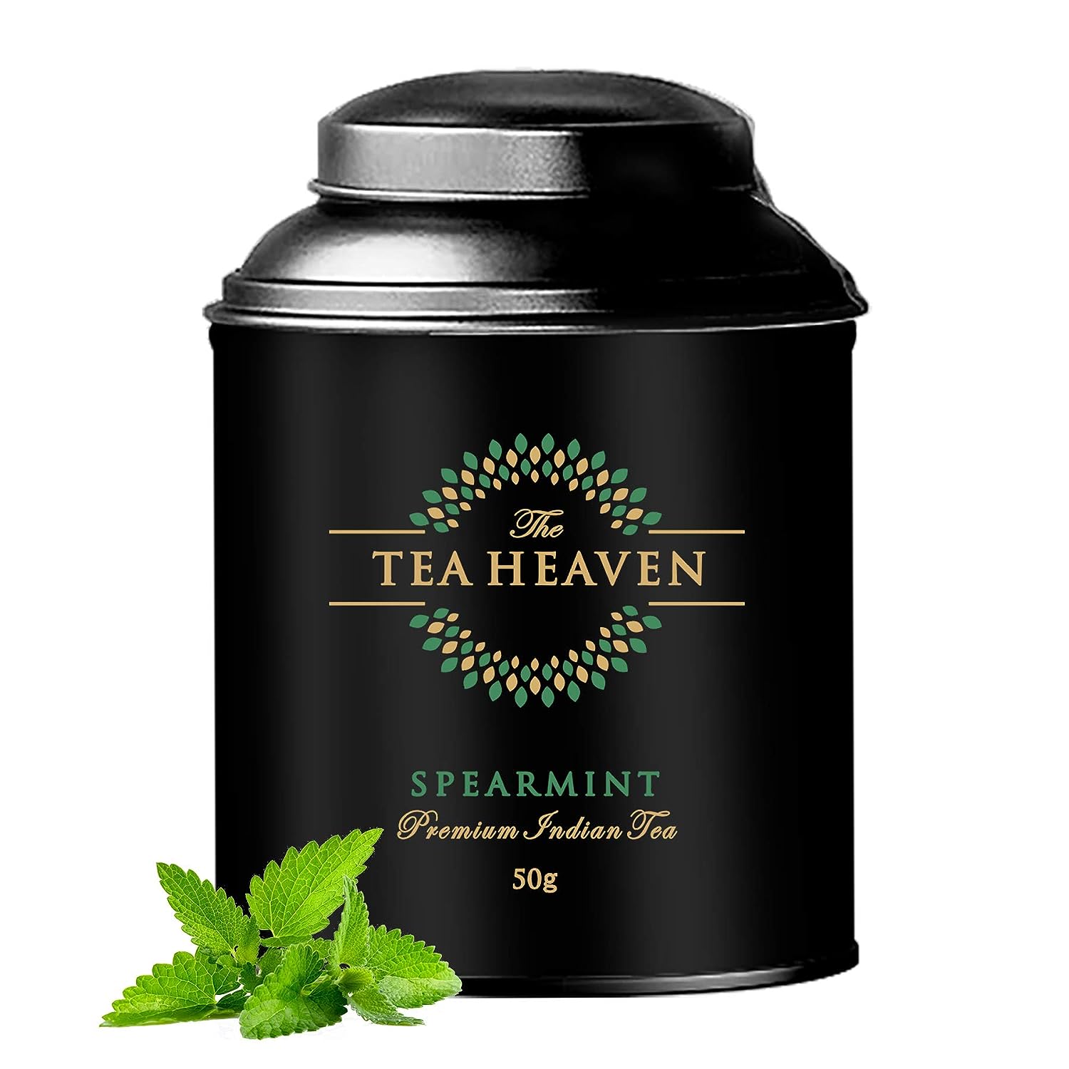 The Tea Heaven | Tea Gift – Spearmint tea PCOS/PCOD Relief Herbal Tea 50g- Helps Acne, Unwanted Facial Hair Growth, Hair Loss