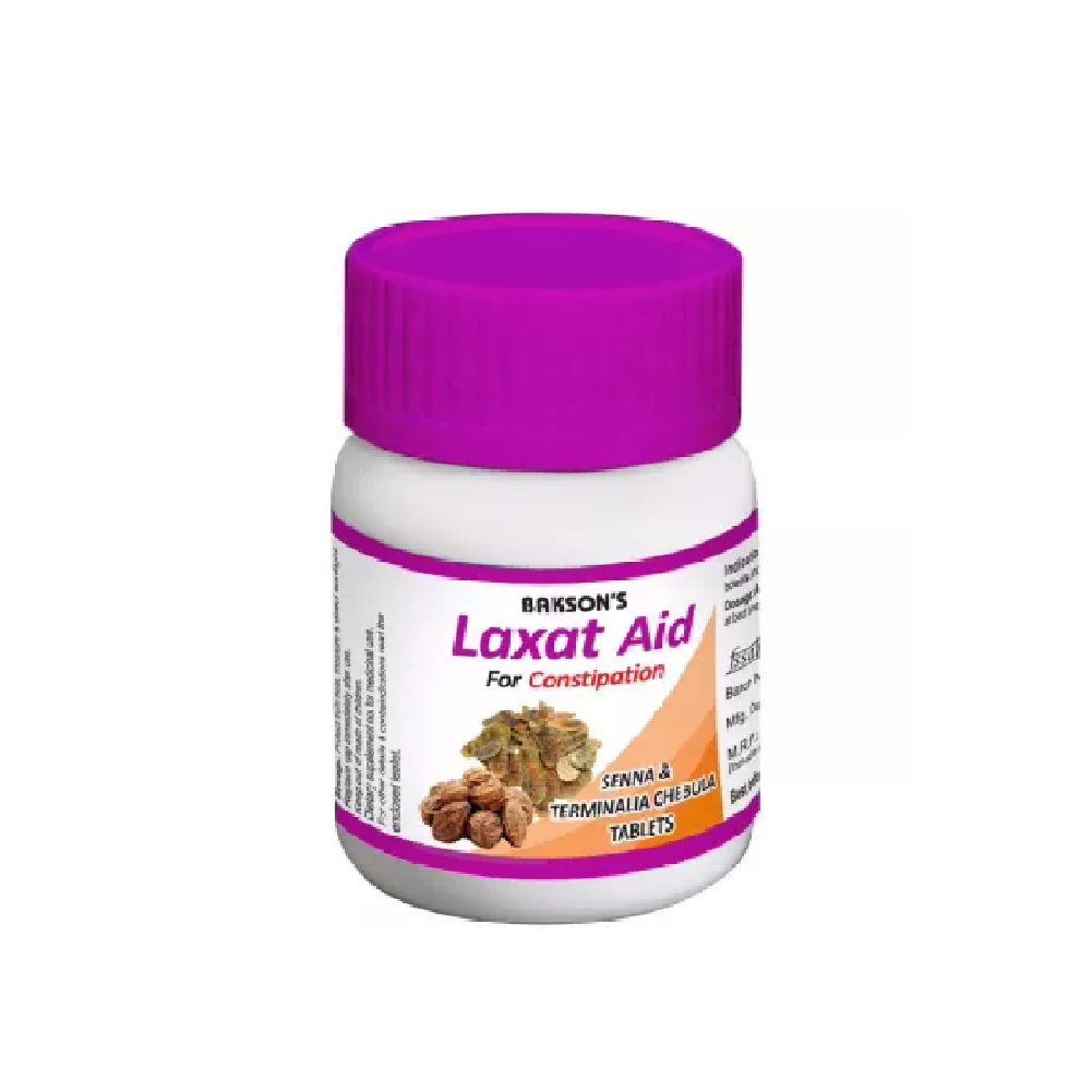 Bakson Homeopathy Laxat Aid (75 Tablets) for Constipation