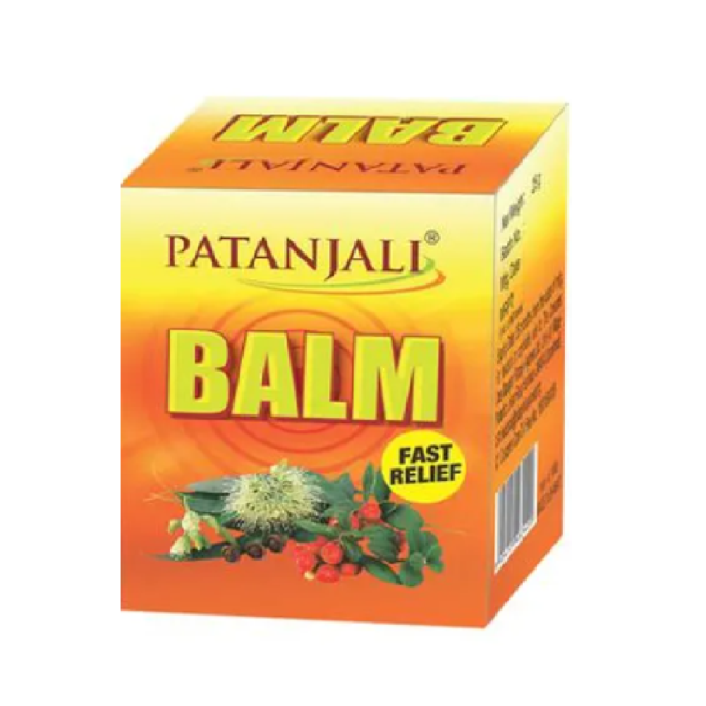 Patanjali Balm (25gm) x 5 for Cough, Headaches