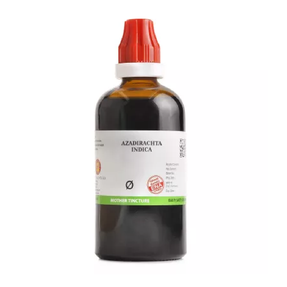 BJain Azadirachta Indica 1X (Q) Mother Tincture (100ml) for hair fall, headache