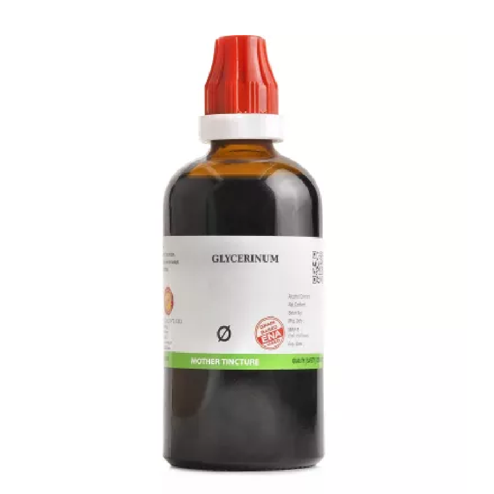 BJain Glycerinum 1X (Q) Mother Tincture (100ml) For Cough, Joint Pain