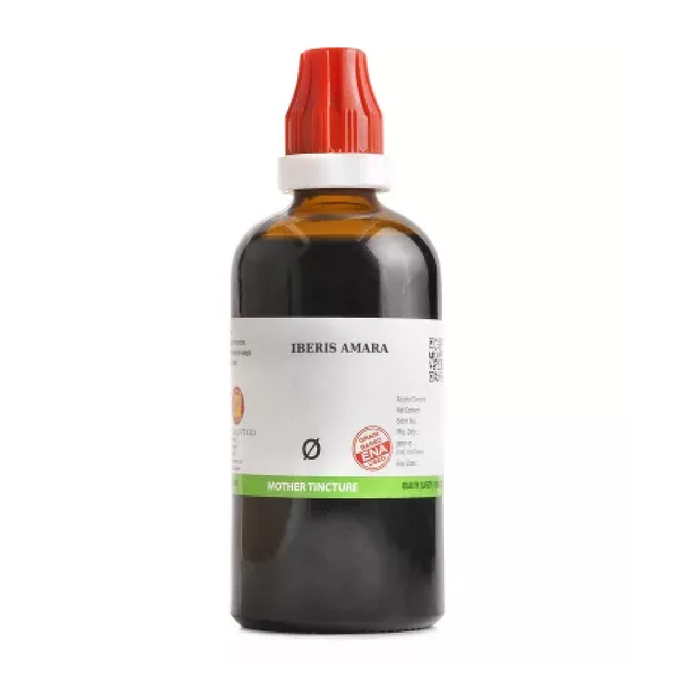 BJain Iberis Amara 1X (Q) Mother Tincture (100ml) For Palpitations, Heart Care