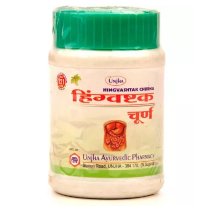 Unjha Hingwashtak Churna (50g) For constipation, Removing toxins from the body, digestive health