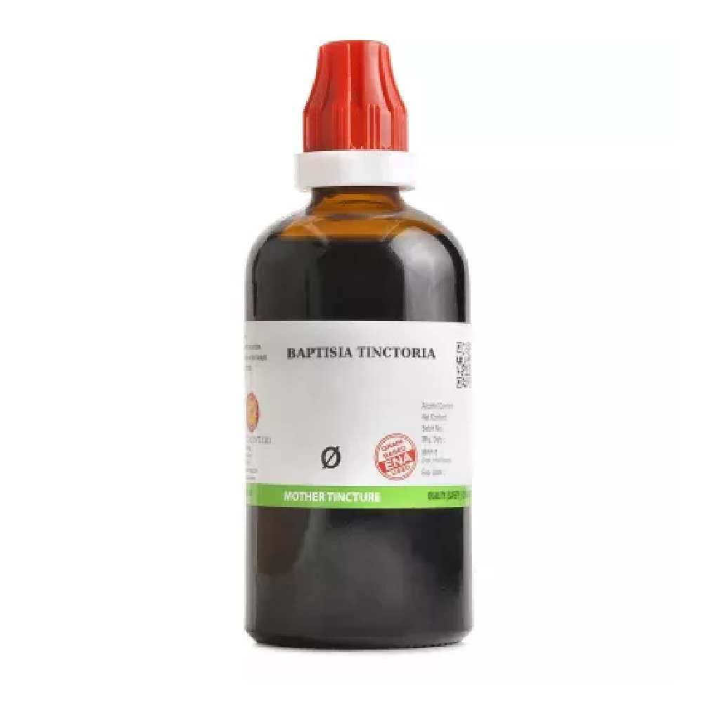 BJain Baptisia Tinctoria 1X (Q)Mother Tincture (100ml) For indigestion, nausea