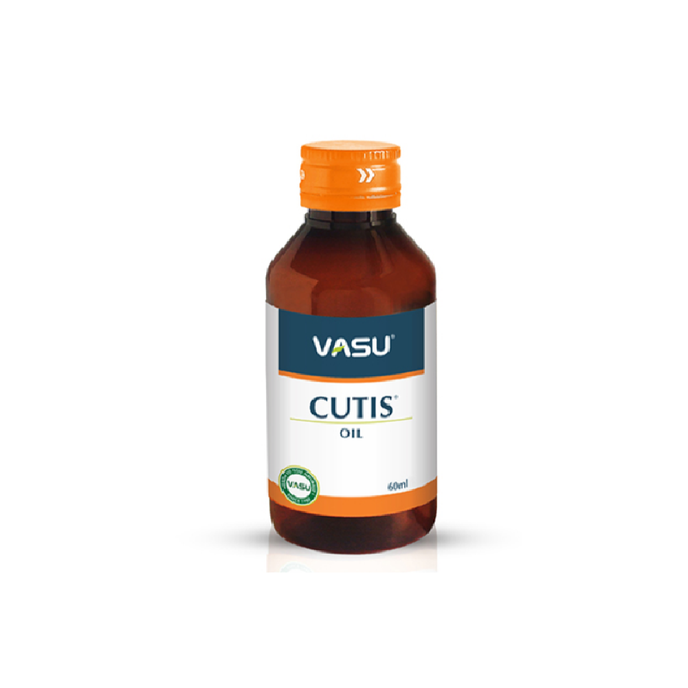 Vasu Cutis Oil 60ml for eczema and dermatitis itching