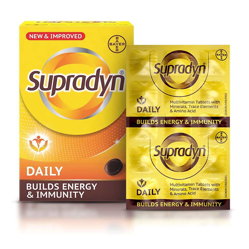 Supradyn Daily Multivitamin 150 Tablets For Immunity & Energy