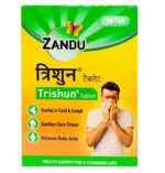 Zandu Trishun (30 Tablets) For Pain Relief and Fever, Immunity, Common Cold