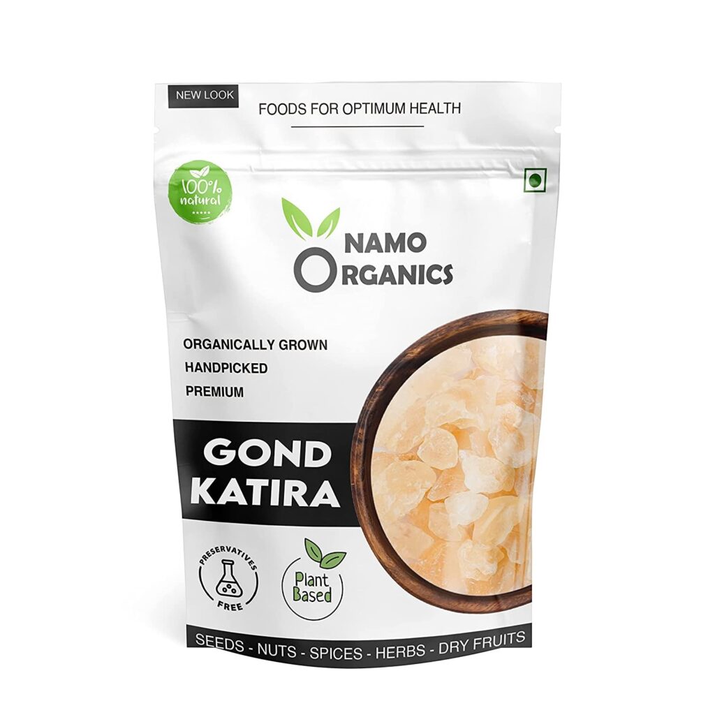 Namo Organics – Gond Katira Pure Organic – 250 Gm (Edible Gum) For constipation