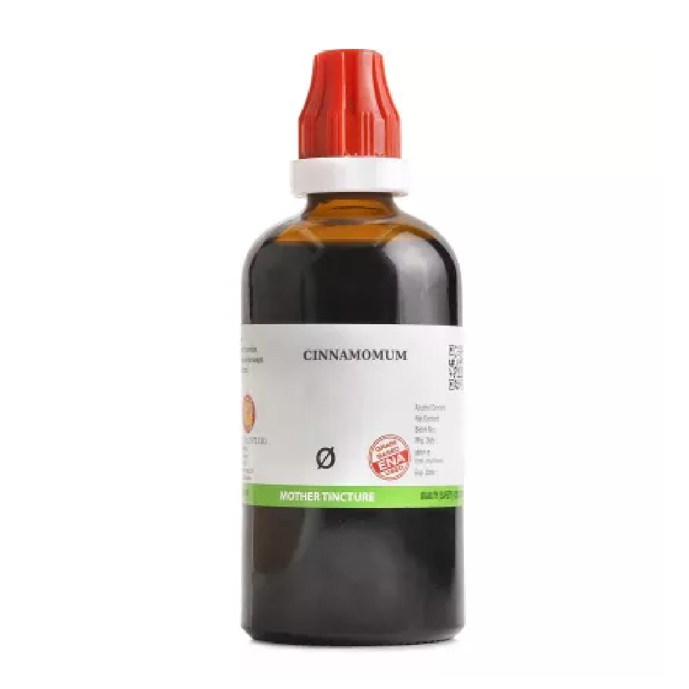 BJain Cinnamomum 1X (Q) Mother Tincture (100ml) For Weakness, Muscles Pain