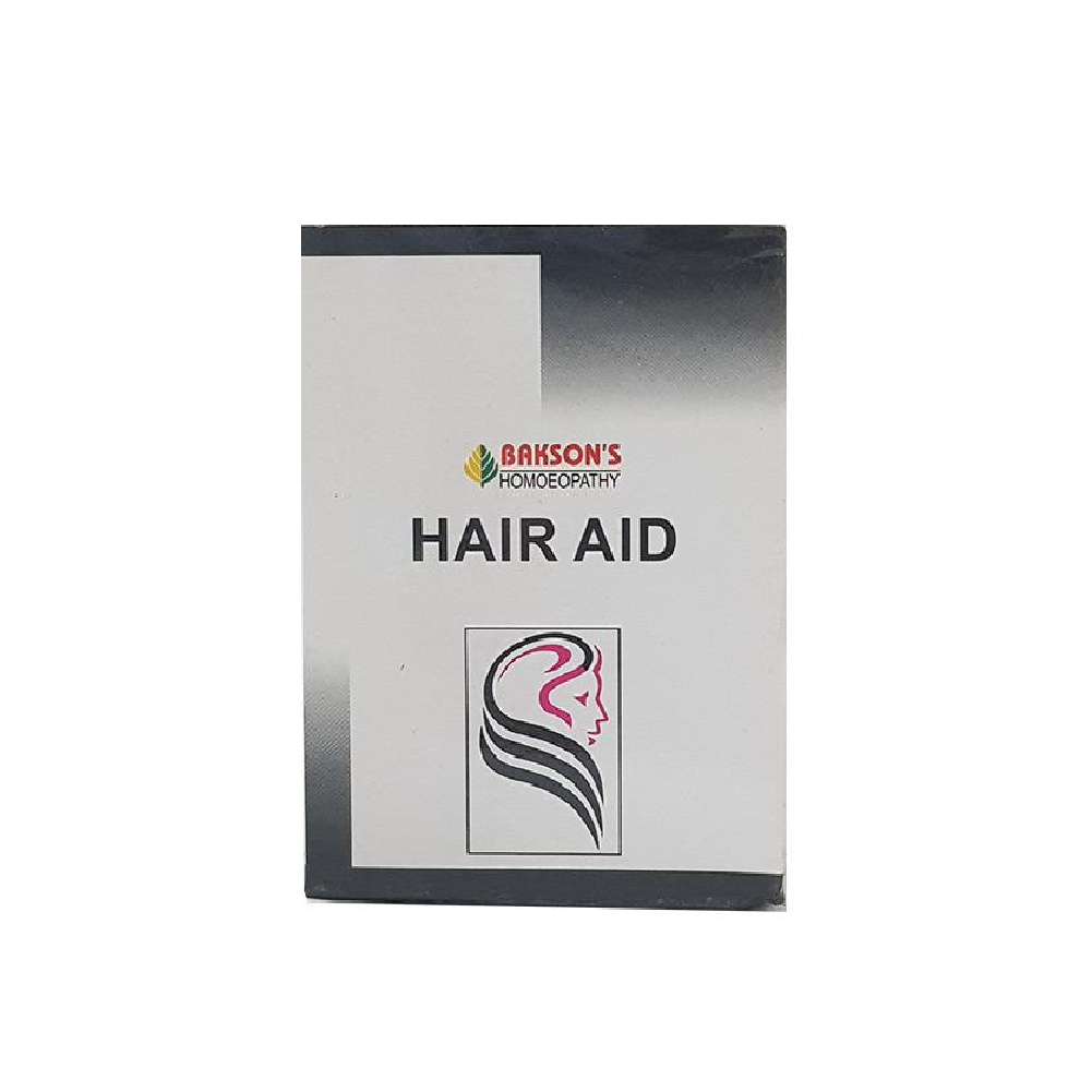 Bakson Homeopathic Hair AID Drops (Dual Pack) (30ml + 30ml) Complete Hair Care