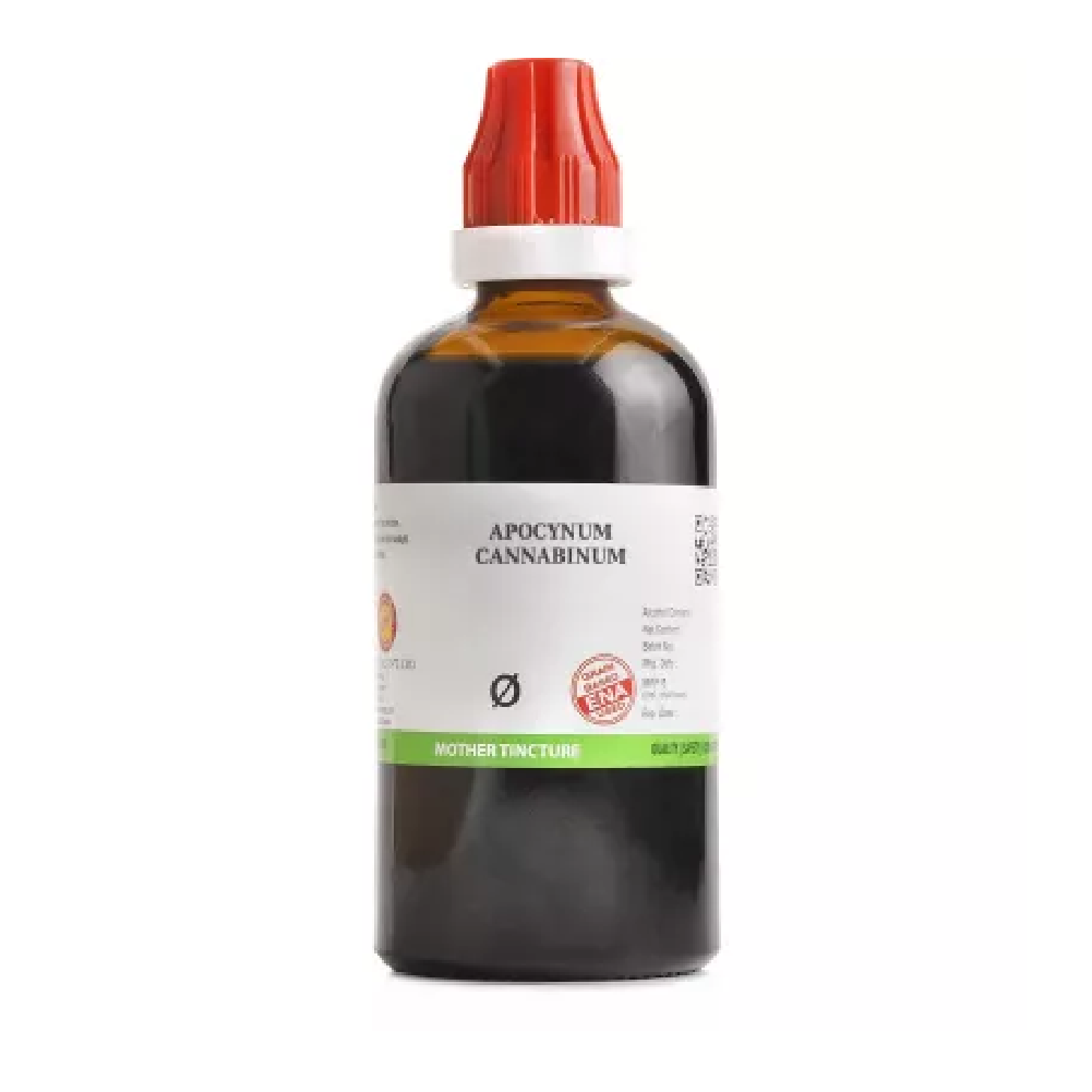 BJain Apocynum Cannabinum 1X (Q) Mother Tincture (100ml) For Diarrhoea, Nausea