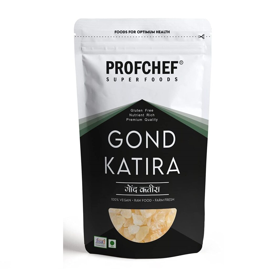 Profchef Gond Katira – 200gm (Amazing Cooling Properties) For cool down the body, constipation