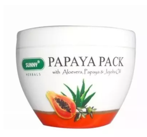 Bakson’s Sunny Papaya pack with Aloe Vera Papaya & Jojoba Oil 150gm for improving skin’s complexion