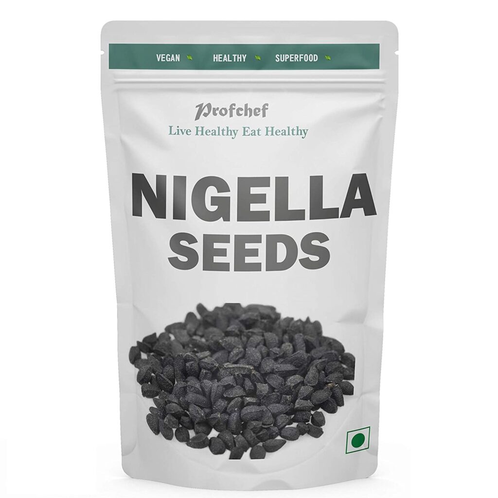 Profchef Kalonji Seeds/Nigella Seeds (Black)- 250 Grams For Memory, Asthma, Acne, Weight Loss