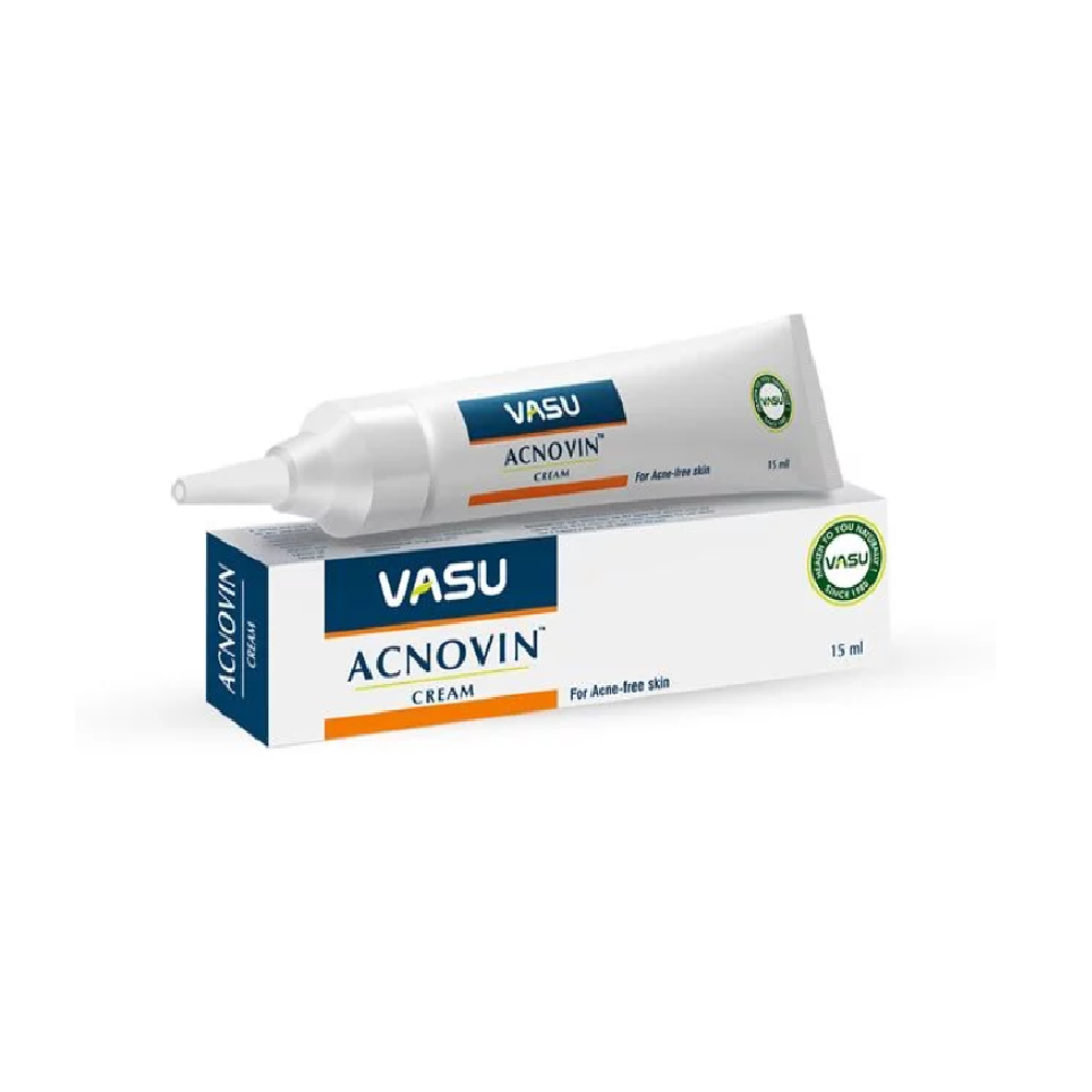 Vasu Acnovin 15ml Acne Control Cream Ayurveda Ayurvedic Herbal Product