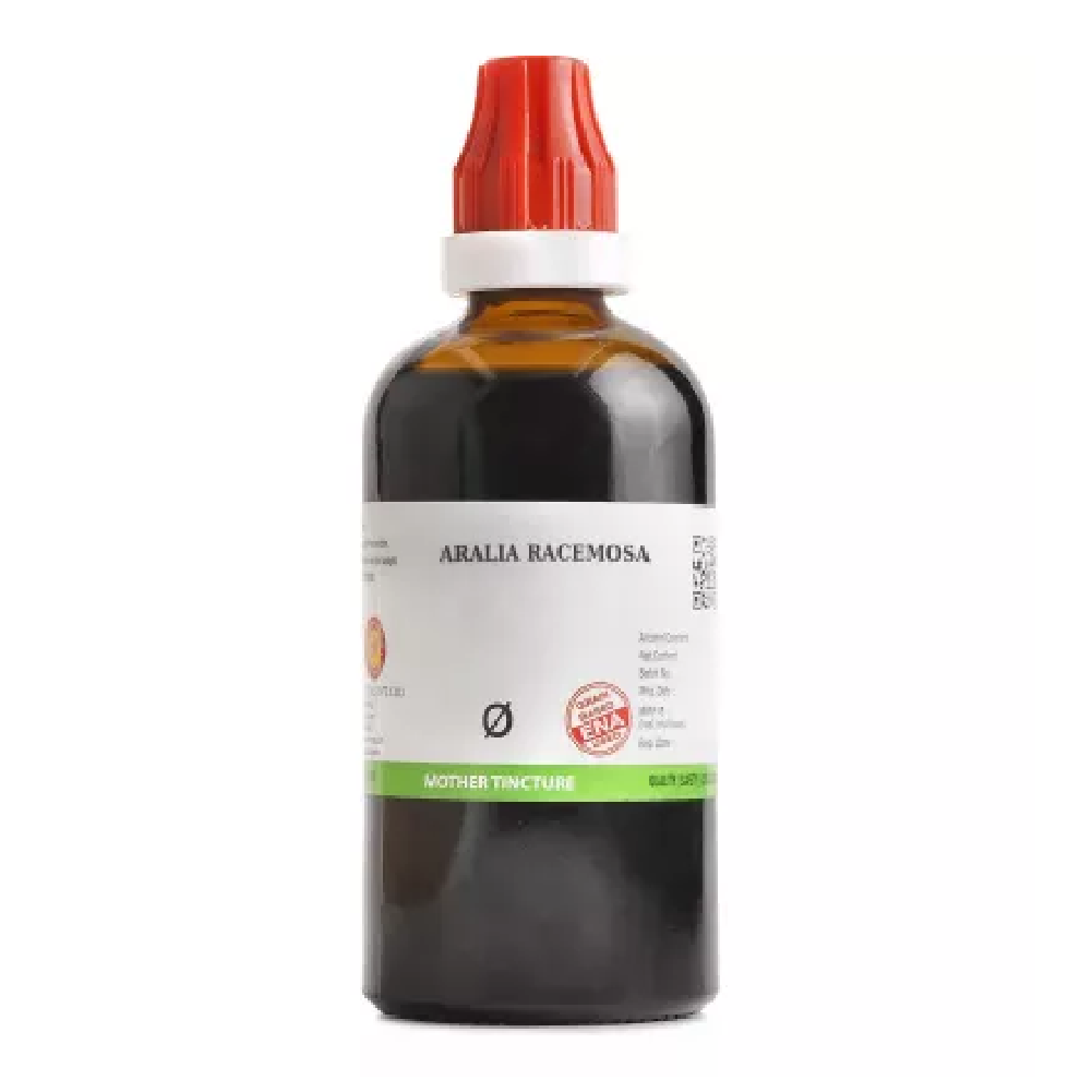 BJain Aralia Racemosa 1X (Q) Mother Tincture (100ml) For Diarrhoea, Cough, Piles