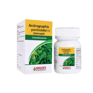 Bakson Homeopathic ANDROGRAPHIS PANICULATA (KALMEGH) 1X (50 Tablet)