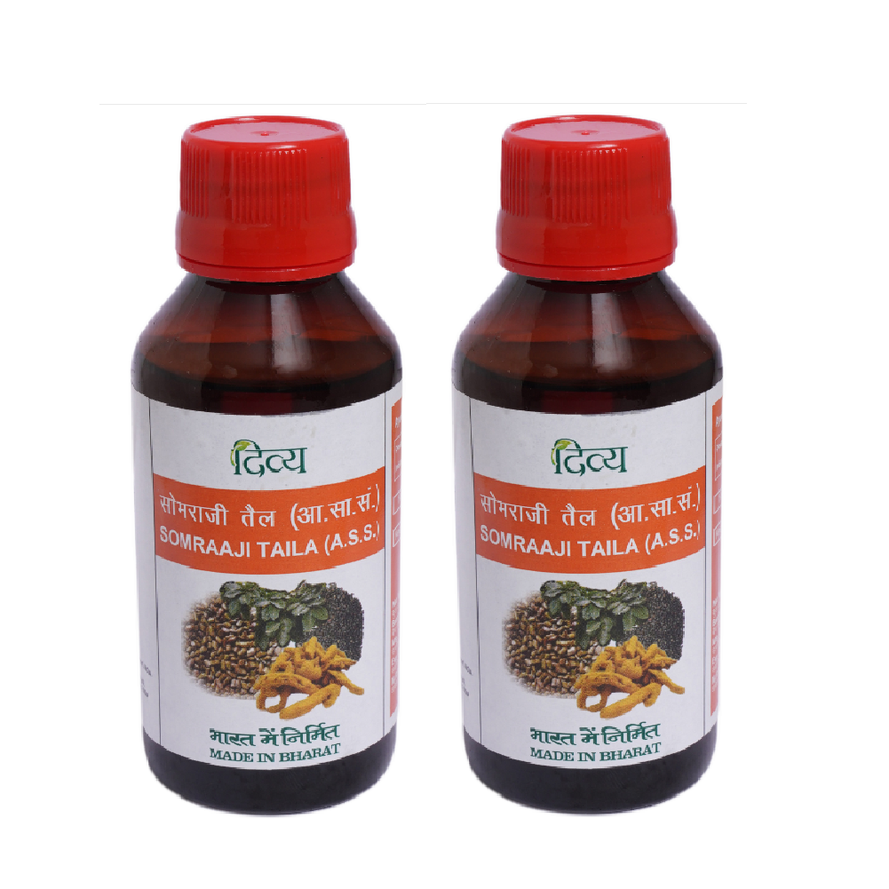 Patanjali Divya Somraaji Taila (100ml) x 2 for eczema, gout