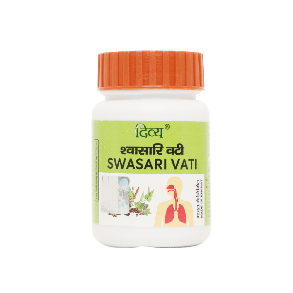 Patanjali Divya Swasari Vati 80 Tablest for cold, cough