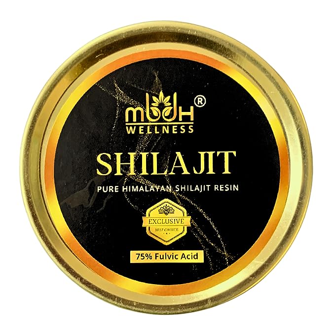 Himalayan Shilajit Resin | 100% Pure Himalayan Shilajit sourced from high altitudes 20Gm