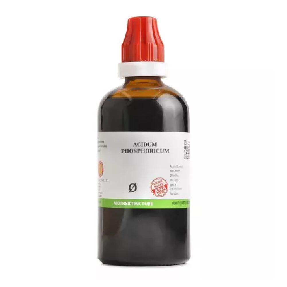 BJain Acidum Phosphoricum 1X (Q) Mother Tincture (100ml) For pimples, memory loss, hair fall