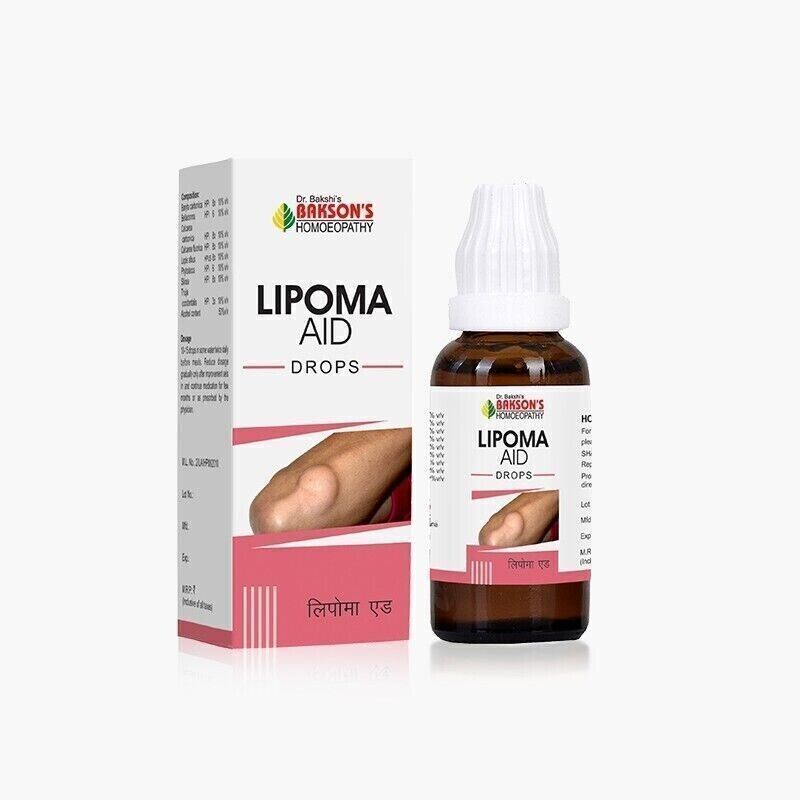 Bakson Homeopathic Lipoma Aid Drops (30ml) for Lipoma