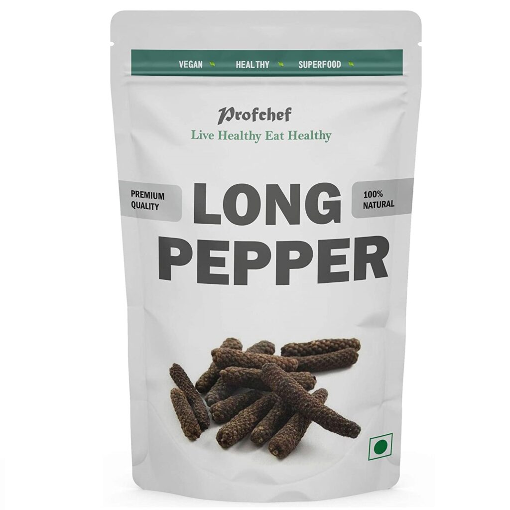 Profchef Whole Long Pepper 100 Gm For medicinal purposes, skin care and weight control