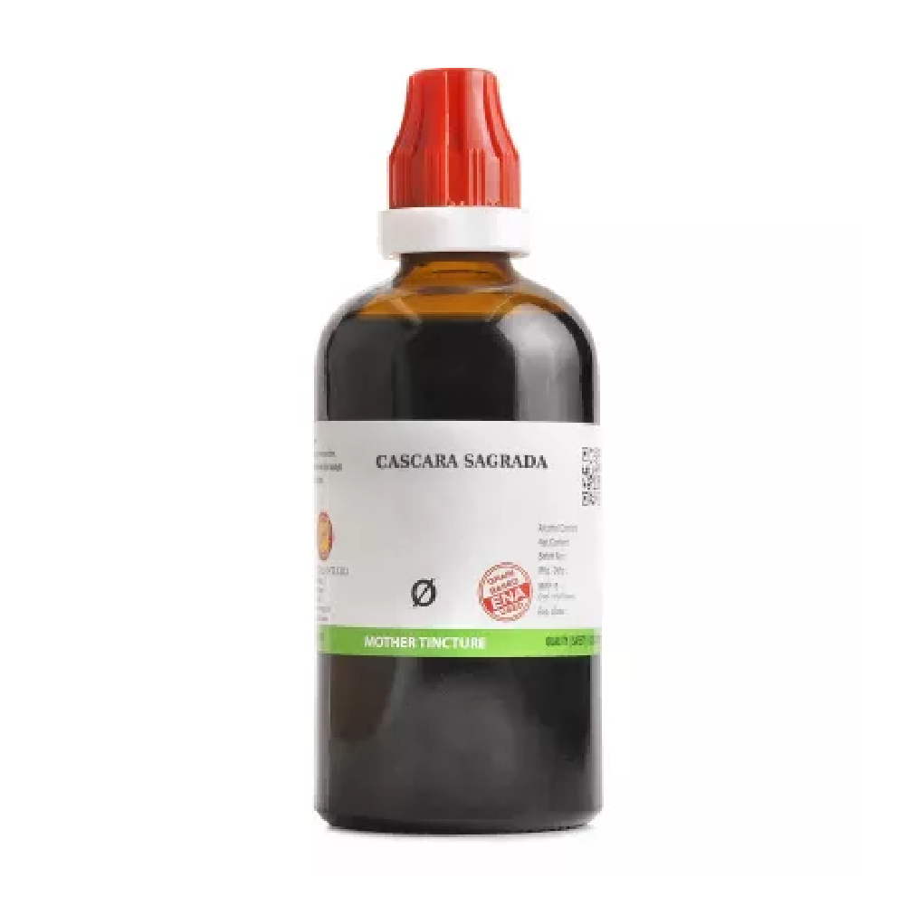 BJain Cascara Sagrada 1X (Q) Mother Tincture (100ml) For digestion, piles