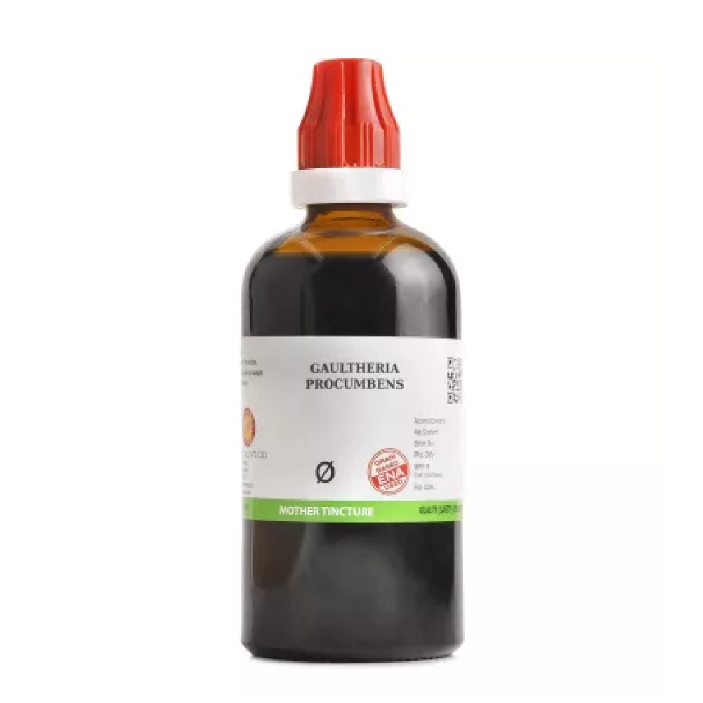 BJain Gaultheria Procumbens 1X (Q) Mother Tincture (100ml) For Joint Pain, Neuralgic Pains