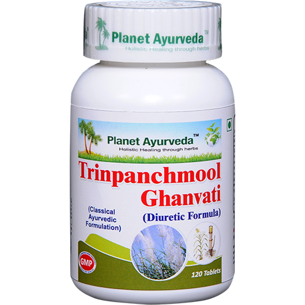 Planet Ayurveda’s Trinpanchmool Ghan Vati – (120 Tablets) For kidneys health, healthy blood circulation