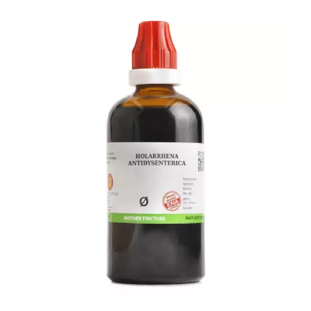 BJain Holarrhena Antidysenterica 1X (Q) Mother Tincture (100ml) For Diarrhea, Dysentery