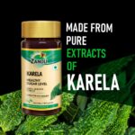 Zandu Karela (Bitter Melon) – 60 Veg Capsules For diabetes(blood sugar levels), metabolism, intestinal congestion