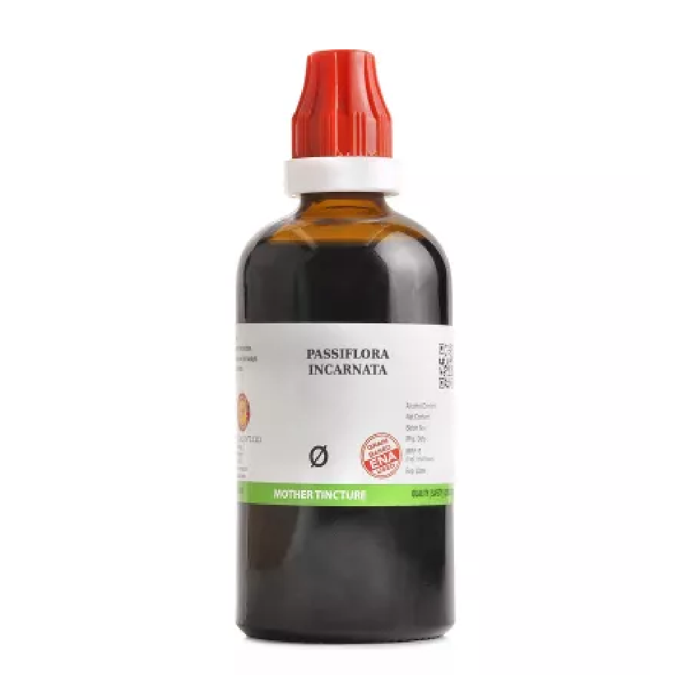 BJain Passiflora Incarnata 1X (Q) Mother Tincture (100ml) For Breathing difficulty, piles, Headache