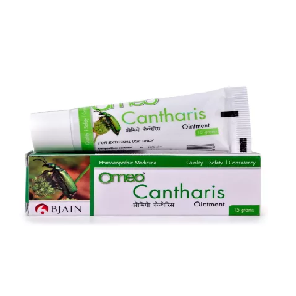 BJain Omeo Cantharis Ointment (15g) For Eczema, Dry Skin