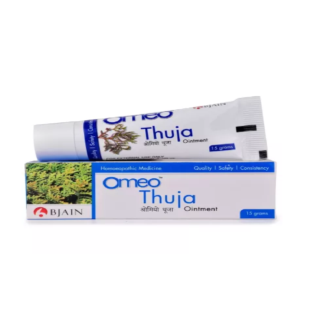 BJain Omeo Thuja Ointment (15g) For Dry skin, Skin Care