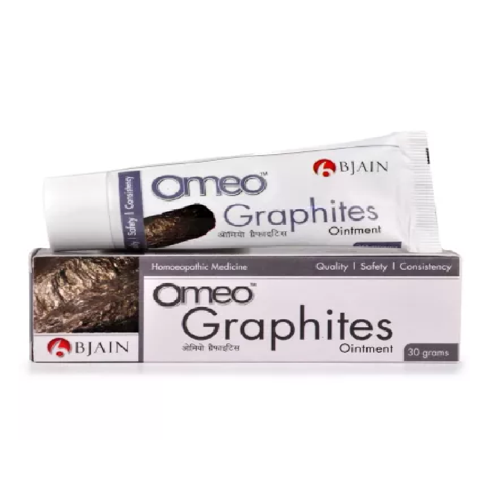 BJain Omeo Graphites Ointment (30g) For Eczema, Itching