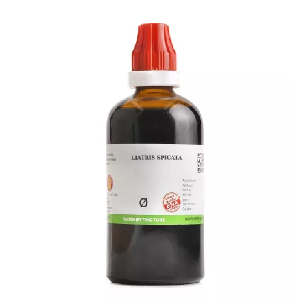 BJain Liatris Spicata 1X (Q) Mother Tincture (100ml) for Indigestion, Swelling, Kidney Complaints