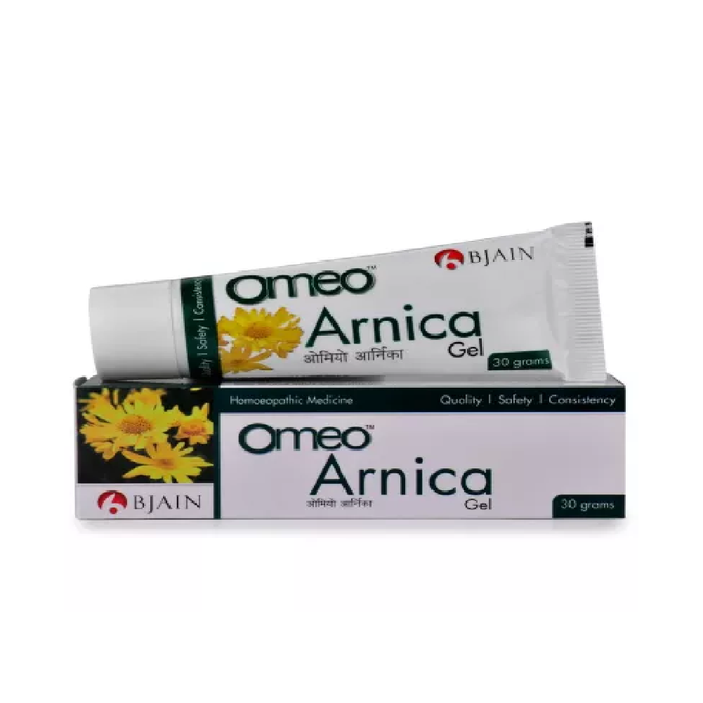 BJain Omeo Arnica Gel (30g) For Relieves Pain, Joint Pains